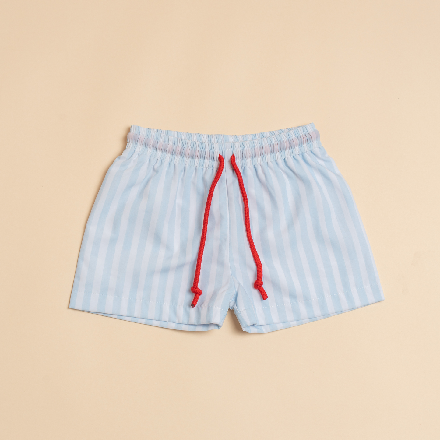 Len Swim Trunks in Blue Stripes
