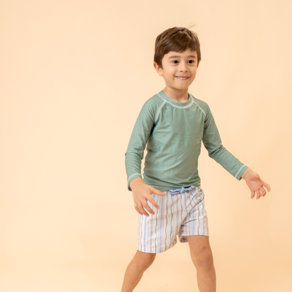 Santi Rashguard in Sage Green