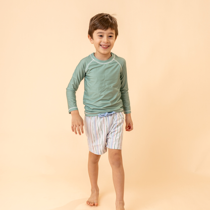 Santi Rashguard in Sage Green