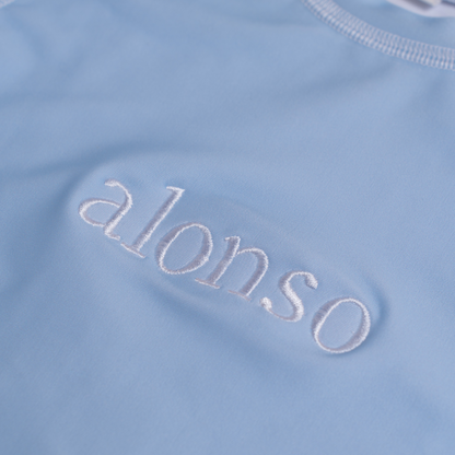 Santi Rashguard in Sky Blue