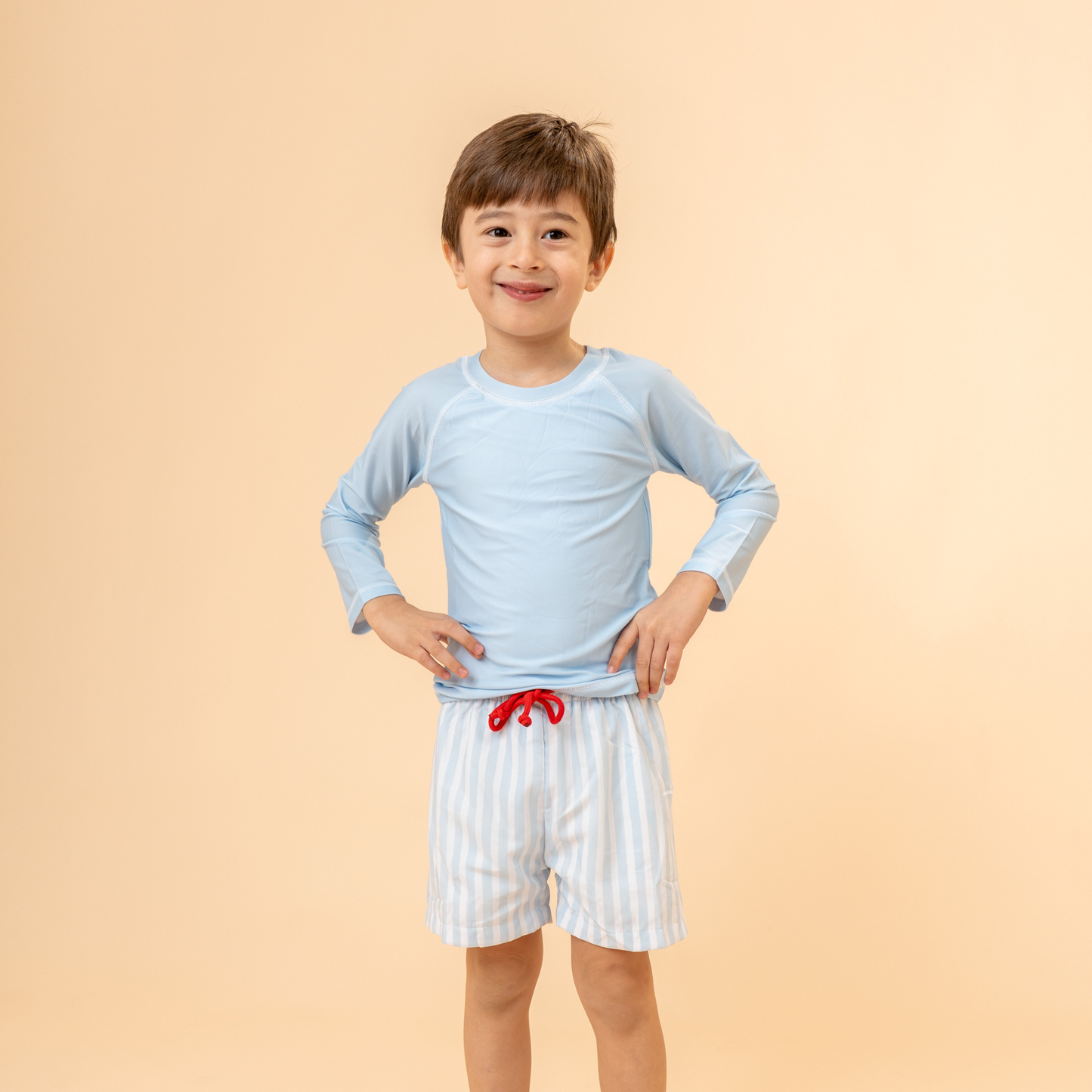 Santi Rashguard in Sky Blue